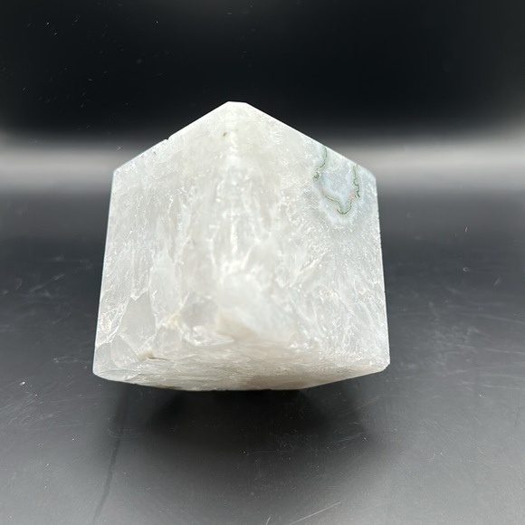 Moss Agate Crystal Stone Cube